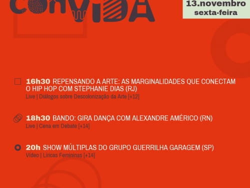 Sesc Cultura ConVida - Novembro (Semana 2)