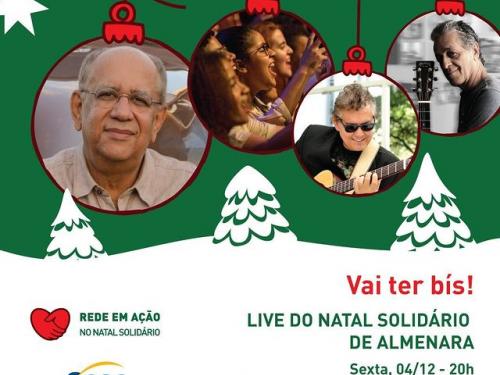 Live do Natal Solidário de Almenara - Coral Jovem Sesc, Saulo Laranjeira, Tadeu Franco e Tino Gomes