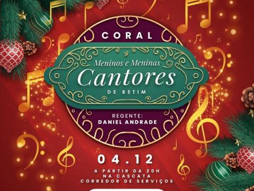 Apresentação do Coral dos Meninos e das Meninas Cantores de Betim