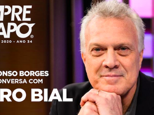 #Sempre Um Papo Em Casa recebe Pedro Bial