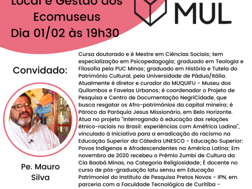 Live: Desenvolvimento Local e Gestão dos Ecomuseus