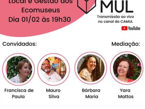 Live: Desenvolvimento Local e Gestão dos Ecomuseus