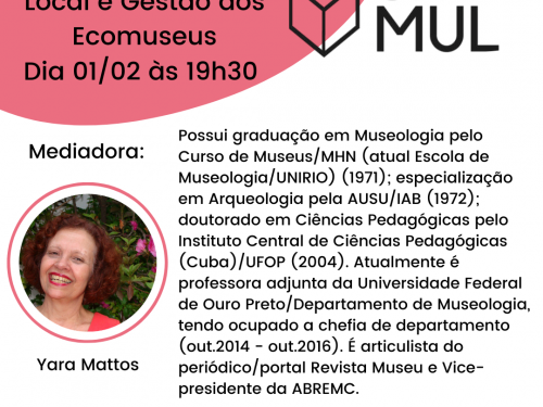 Live: Desenvolvimento Local e Gestão dos Ecomuseus