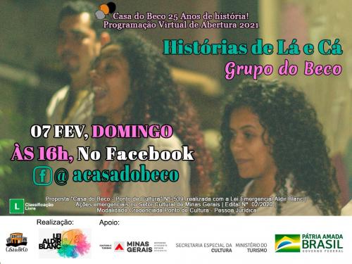 Contação de Histórias: "Histórias de Lá e Cá"