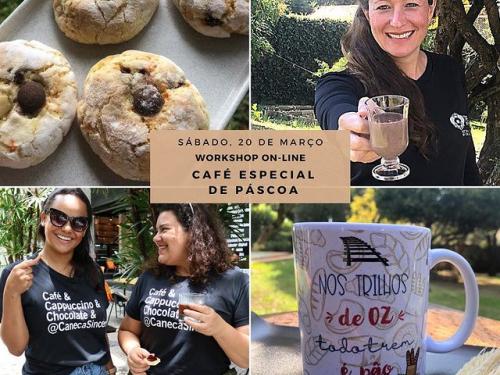 Workshop ao vivo e online: Café Especial de Páscoa