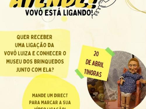 ATENDE! Vovó Luiza está ligando! - Museu dos Brinquedos
