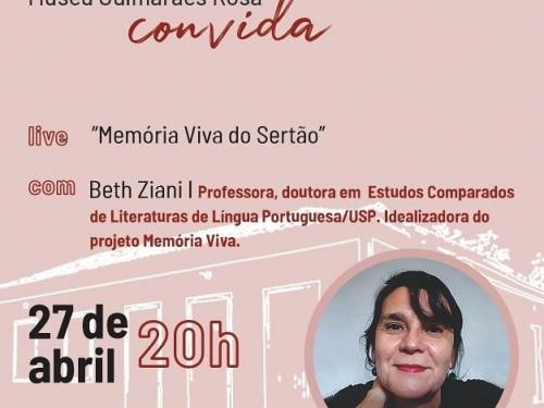 Museu Convida Beth Ziani: Memória Viva do Sertão - Museu Guimarães Rosa