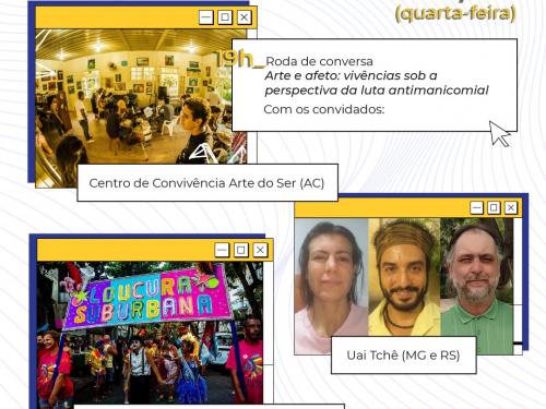 "Ciclo Arte e Saúde Mental" - Circuito Cultural UFMG