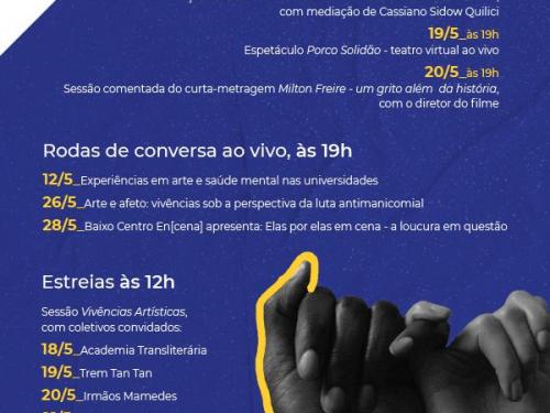 "Ciclo Arte e Saúde Mental" - Circuito Cultural UFMG