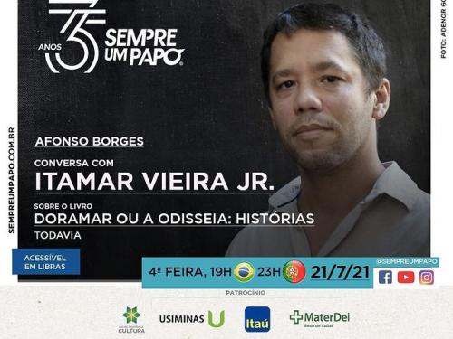 Sempre um Papo recebe Itamar Vieira Junior
