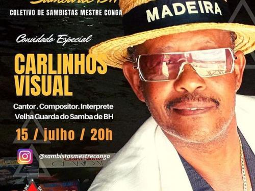 Live Série "Memórias do Samba de BH" com Carlinhos Visual