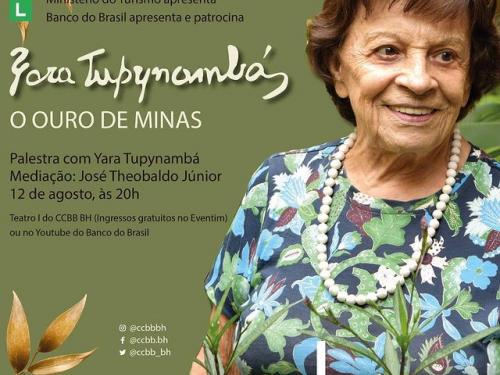 Palestra: YARA TUPYNAMBÁ - CCBB BH