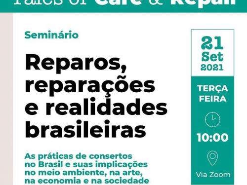 Seminário virtual: “Reparos, reparações e realidades brasileiras" - Projeto Gambiologia