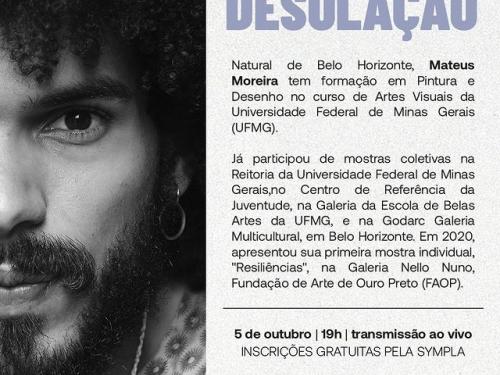 Bate-papo: "Desolação" - Casa Fiat de Cultura