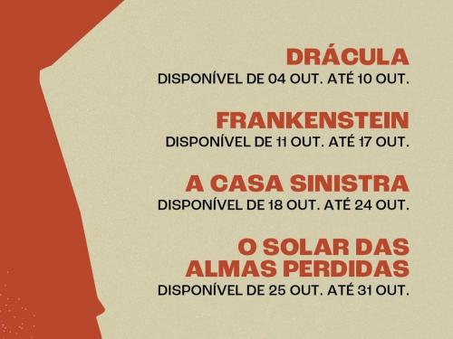 Box Cine Brasil: "O Terror em Luz e Sombras" - Cine Theatro Brasil Vallourec