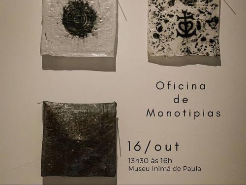 Oficina de Monotipias - Museu Inimá de Paula
