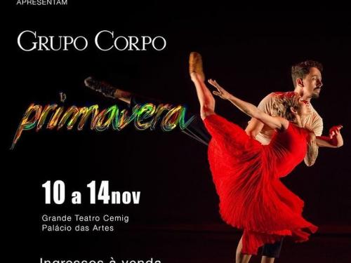 Espetáculo inédito: “Primavera” - Grupo Corpo