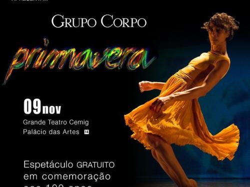 Espetáculo inédito: “Primavera” - Grupo Corpo
