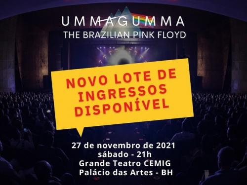 Show: Ummagumma The Brazilian Pink Floyd - Palácio das Artes