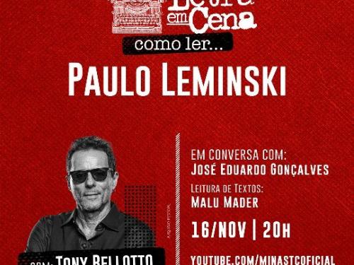 Letra em Cena : Como ler... "Paulo Leminski" - MTC Cultura