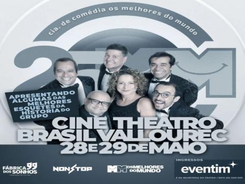 Melhores do Mundo "25 Anos" - Cine Theatro Brasil Vallourec