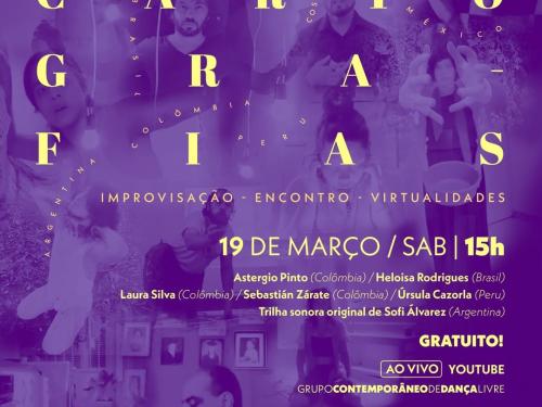  Espetáculo: “Cartografias” - Grupo Contemporâneo de Dança Livre