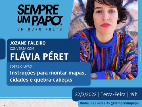 Sempre Um Papo recebe Flávia Péret