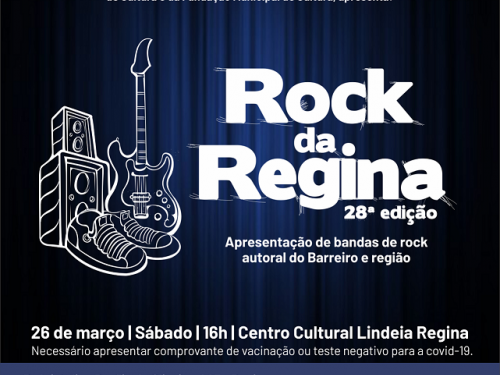 Divulgação Rock da Regina 