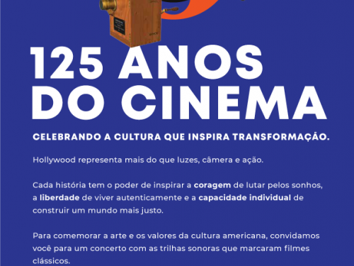 Cine Concerto 125 anos do cinema 