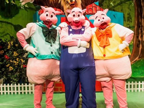 Divulgação Espetáculo Infantil Os 3 Porquinhos (O Clássico)