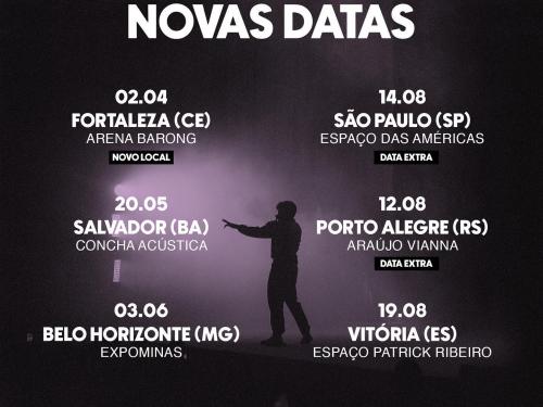 Show: Jão "Turnê Pirata" - Expominas