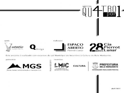 Mostra "4 POR 1" - Espaço aberto Pierrot Lunar