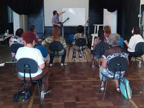 Divulgação atividade Primeiros Acordes CCAVC