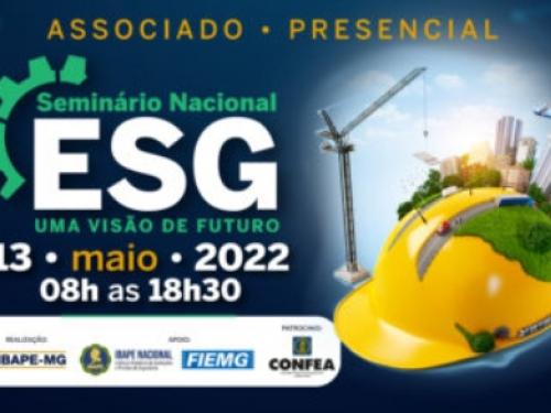 Seminário Nacional ESG - Uma Visão de Futuro 