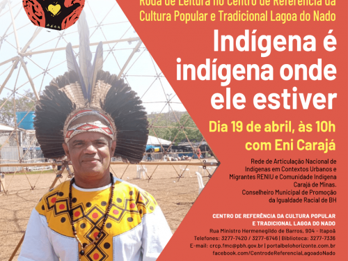 Roda de Leitura - Indígena é indígena onde ele estiver
