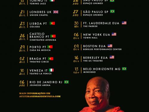 Show: Milton Nascimento - Turnê "A Última Sessão de Música"