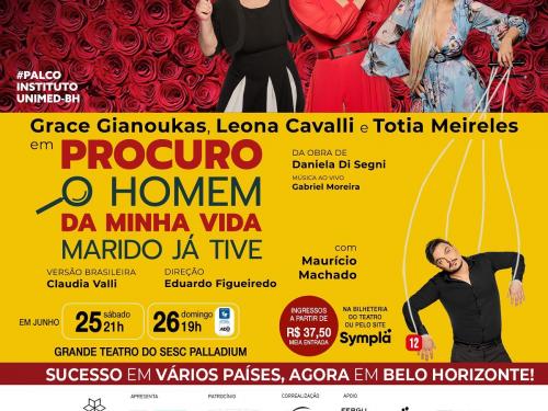 Comédia: “Procuro o Homem da Minha Vida, Marido Já Tive”