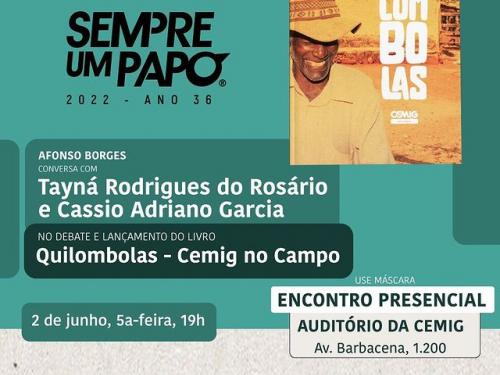 Sempre Um Papo recebe Tayná Rodrigues do Rosário e Cássio Adriano Garcia