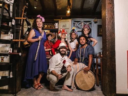 Divulgação Carimbó paraense com jeitinho mineiro