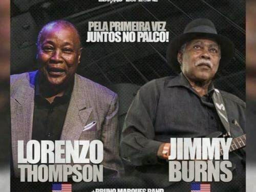 Rota do Blues com "Jimmy Burns e Lorenzo Thompson"