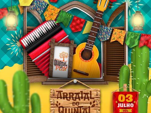 1º Arraiá do Quintal