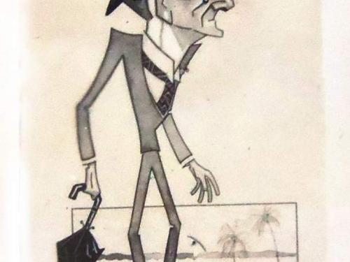 Ilustração: Américo Falcão, por Fausto - A União, João Pessoa