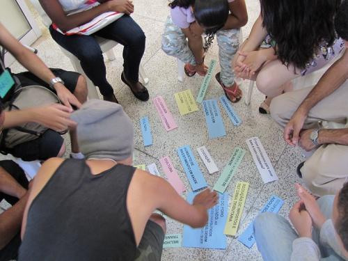 Atividade no Centro Cultural Vila Fátima