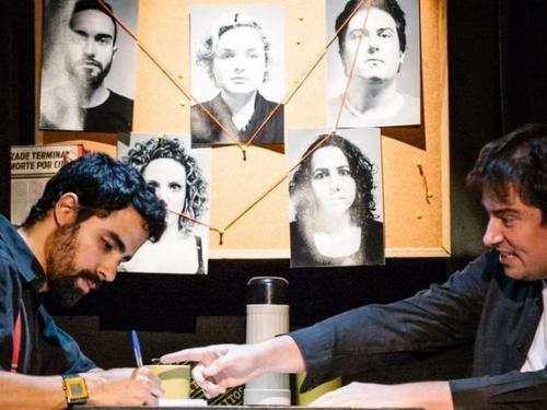 Espetáculo: "Suspeitos – Um Crime Improvisado" | Cine Theatro Brasil Vallourec