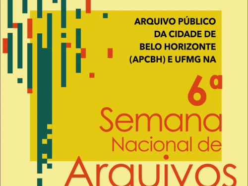 Divulgação 6º Semana Nacional de Arquivos