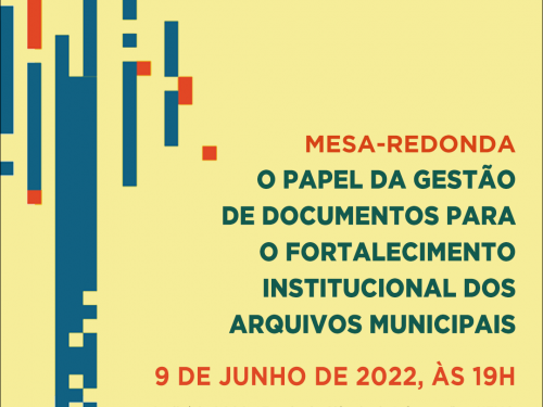 Divulgação 6º Semana Nacional de Arquivos