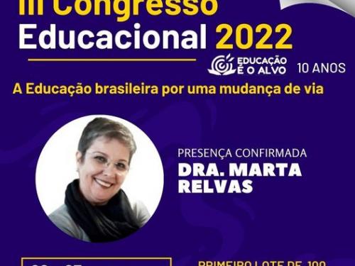 III Congresso Educacional 2022 ''Educação é o Alvo - 10 Anos''