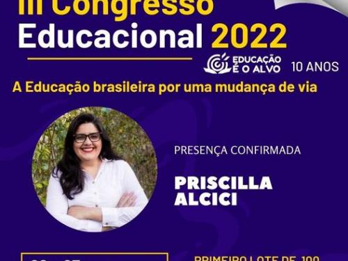 III Congresso Educacional 2022''Educação é o Alvo - 10 Anos''