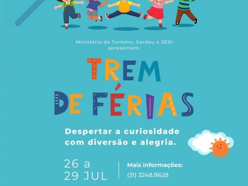 Programação de Férias: "Trem de Férias" | Museu de Artes e Ofícios