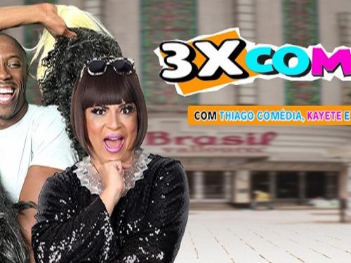 Anderson Profeta, Kayete e Thiago Comédia em 3x Comédia | Cine Theatro Brasil Vallourec